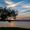 Sunset. Ao por-do-sol. : Inks Lake SP
